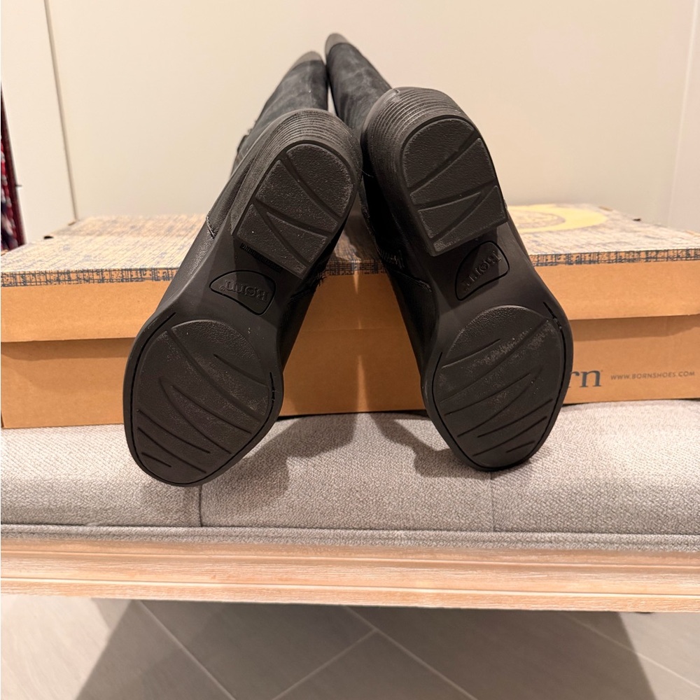Born Elegant Black Tall Boots - Picture 5 of 6